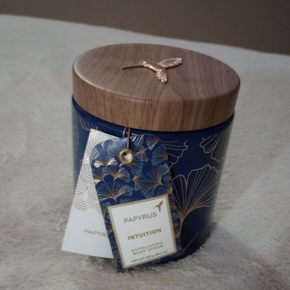 🆕Papyrus Intuition Blue Exfoliating Body Scrub, 28.2 Oz - Picture 1 of 5